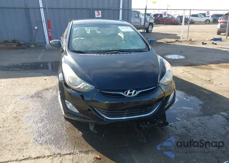 2013 Hyundai Elantra Gls из США, поврежденный, VIN KMHDH4AE2DU587789